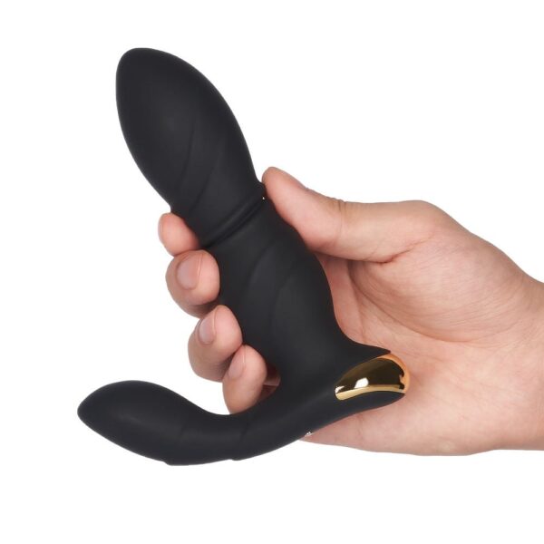 8-Mode Telescoping Vibration Ram You Hard Anal Vibrator Butt Plug