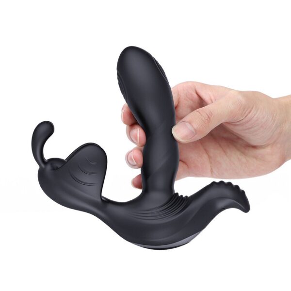 Tapping Tip Triple Stimulation 7 Vibrating Prostate Massager