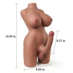 19.18Lb E-cup Hermaphroditic Realistic Doll