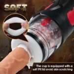 7 Thrusting & Rotating Visible Suction Masturbation Cup