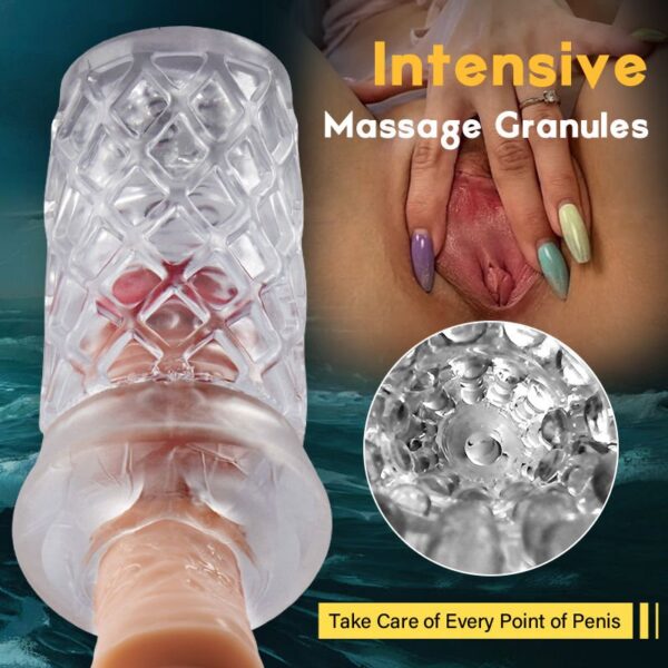 6 Hydrotherapy with Display Male Enhancement Water Penis Pump