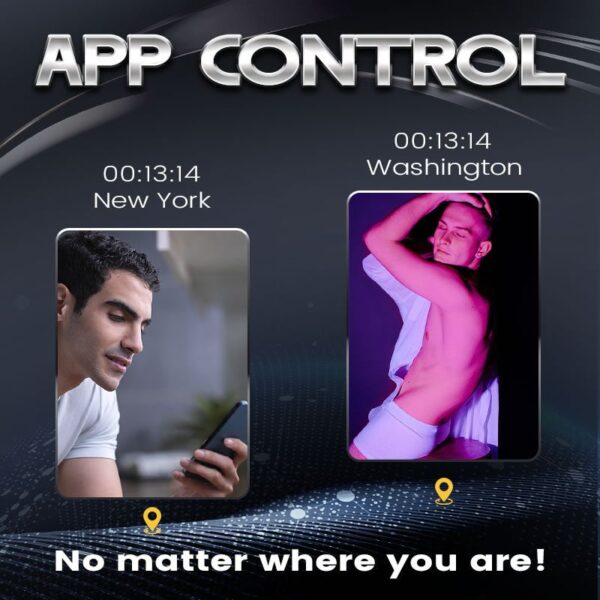 APP Control 4 Quiet Vibrations Cock Ring & Prostate Massager