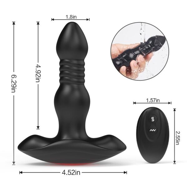 3 Thrusting 10 Vibration App Control Anal Prostate Massager