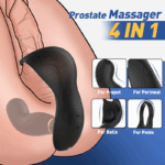 Wild Bill 7 Vibrating 7  Pulsating Balls Cock Ring Prostate Anal Massager