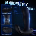 Black Panther 8-frequency Vibrating Bead-rotating Prostate Massager