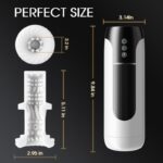 Wearable 7 Thrusting & Vibrating Heating Vocable Multifunctional Masturbator