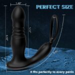 7 Vibrations & 7 Thrusts Cock Ring Prostate Massager